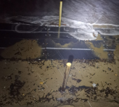 La pista del Lido nuovamente travolta dalla mareggiata