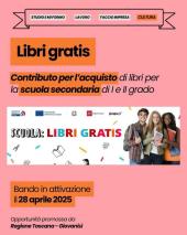 “Libri Gratis”, dal 28 aprile è possibile presentare le domande
