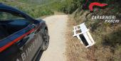Scaricava rifiuti ingombranti a bordo di una strada in località Buraccio, denunciato dai Carabinieri Forestali