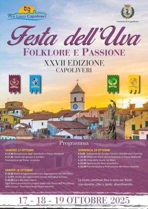 Fervono i preparativi per la XXVII edizione della Festa dell&#039;Uva