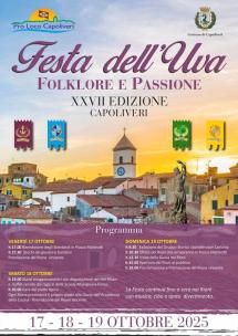 Fervono i preparativi per la XXVII edizione della Festa dell'Uva