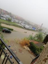 Violento nubifragio su Portoferraio