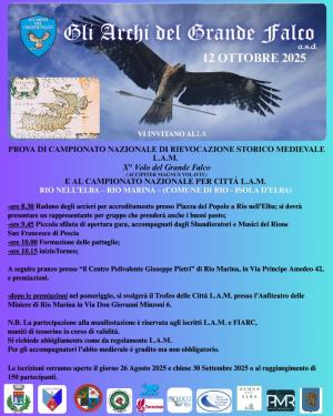 Il X° Volo del Grande Falco e il Trofeo delle Città  L.A.M. il 12 ottobre a Rio