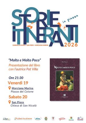Doppio appuntamento con Pat Villa a Storie Itineranti in Piazza 2026