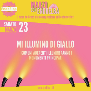 Marciana in giallo nella “Giornata Internazionale della Lotta all’Endometriosi”