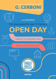 Il 13 gennaio Open Day all'ITCG Cerboni