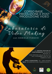 Al Centro Giovani corso base di produzione e post produzione video con Daniele Fiaschi