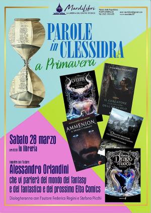 A Mardilibri un incontro con Alessandro Orlandini dedicato al fantasy e ad Elba Comics