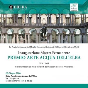 Una Collezione che guarda al futuro - In mostra le opere del Premio Arte Acqua dell'Elba per SEIF 2026
