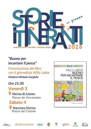 Il giornalista Willy Labor a Storie Itineranti in Piazza 2026