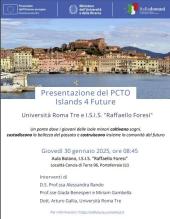 Un ponte tra le isole minori.Il progetto del "Foresi" Islands 4 Future