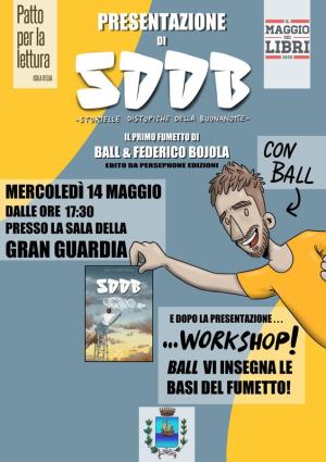 Alla Gran Guardia di Portoferraio Ball presenta il suo primo fumetto “SDDB”, tra distopie e creatività