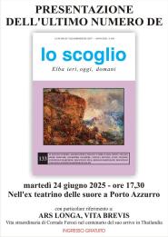 Un incontro dedicato alla storica rivista letteraria "Lo Scoglio"