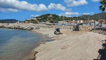 Porto Azzurro: conclusi i lavori di ripascimento della spiaggia della Pianotta