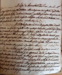 Portoferraio 1795. Il procuratore dei poveri