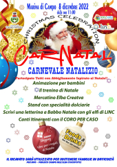 L'8 dicembre a Campo arriva il Carnatal