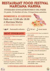 Il 15 giugno a Marciana Marina il Restaurant Food Festival