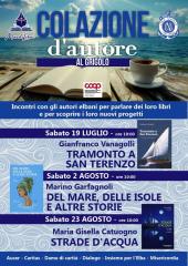 "Colazione d'Autore" al Grigolo, il 19 luglio si parlerà di mare con il Prof. Vanagolli