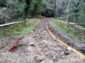 Uno scempio si è compiuto al Rimercojo: distrutta strada con 700 anni di storia nell'area protetta del Parco Nazionale!