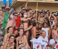 Il caldo: "Benvenuta a Bagnaia Bebe Vio"