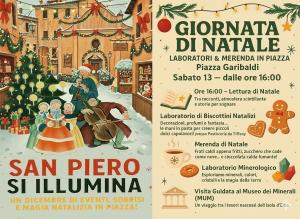 A San Piero laboratori natalizi e merenda in piazza