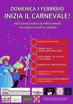 Inizia il Carnevale a Portoferraio