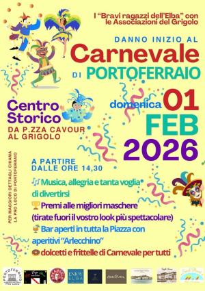 Inizia il Carnevale a Portoferraio