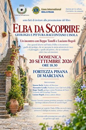 Elba da Scoprire - Presentazione del libro promossa dal Lions Club Isola d’Elba