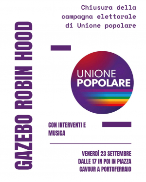 A Portoferraio la chiusura campagna elettorale di Unione Popolare