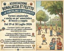 Alla Bonalaccia torneo amatoriale di bocce a coppie