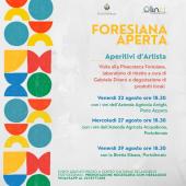 Foresiana Aperta - Al via gli Aperitivi d'artista