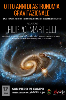 Filippo Martelli e l'astronomia gravitazionale a San Piero