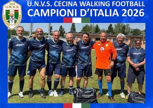 L'elbano Massimo Zottola campione nazionale di Calcio Camminato