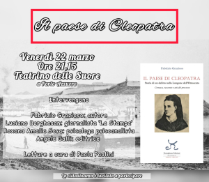 “Il paese di Cleopatra”: incontro a più voci