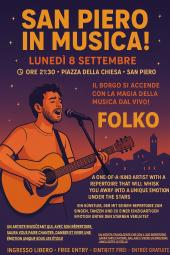 Musica dal vivo stasera a San Piero con Folko