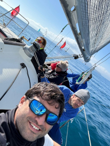 Geronimo domina nella prima regata del campionato invernale Trofeo Costa Etrusca 2023/2024 allo YCMS