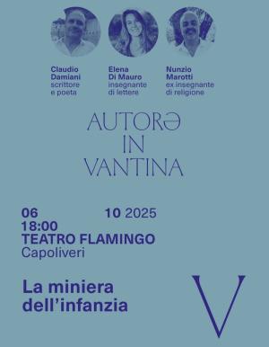 Autorə in Vantina, Elena di Mauro racconta “Rinascita” di Claudio Damiani