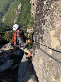 CAI Elba su Ferrata del Capanne "Massimo Russo": giusto intitolarla, ma va percorsa attrezzati