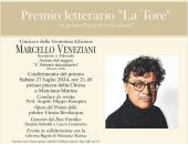 Il 27 luglio a Marciana Marina Marcello Veneziani riceve il Premio letterario "La Tore"