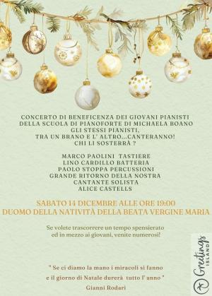 Concerto di beneficenza in Duomo