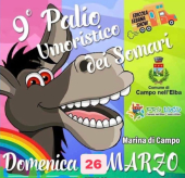 25 e 26 marzo il Palio Umoristico dei Somari a Marina di Campo