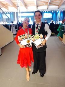 Giornata di successi per Cosmin Cotruta e Giulia Bernardeschi all'Emilia International Dance Festival