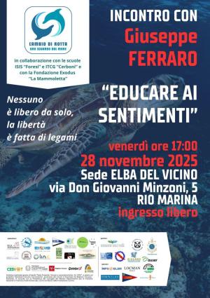 Cambio di Rotta approda a Rio Marina con il filosofo Giuseppe Ferraro