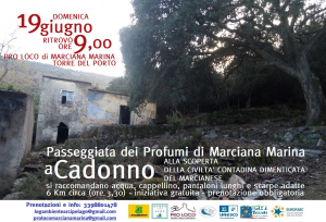 Il 19 giugno Passeggiata dei Profumi a Cadonno