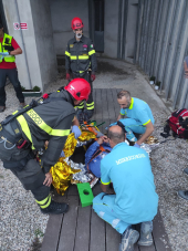 Recuperato l'uomo caduto sulla ferrata - Video