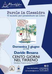 A Parole in clessidra Davide Besana presenta il suo libro "Cento giorni nel Tirreno"