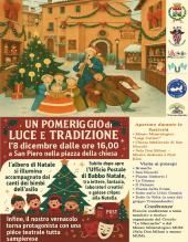 Un pomeriggio di luce, tradizione e atmosfera natalizia l’8 dicembre a San Piero
