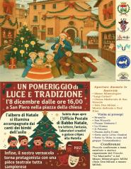 Un pomeriggio di luce, tradizione e atmosfera natalizia l’8 dicembre a San Piero