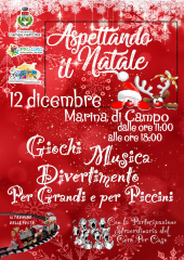 "Aspettando il Natale" a Campo, festa posticipata a domenica 12 dicembre