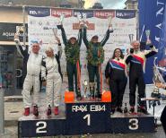 6 donne sul podio del Rally dell'Elba auto storiche di regolarità